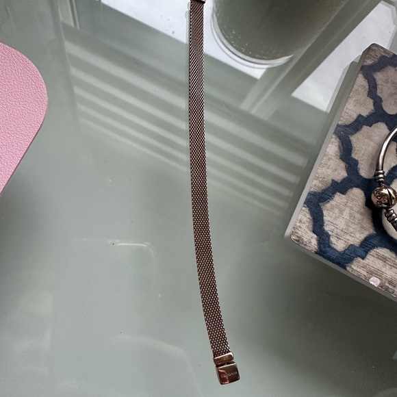 Pandora Rose-Toned Mesh Bracelet Reflections - Picture 4 of 4